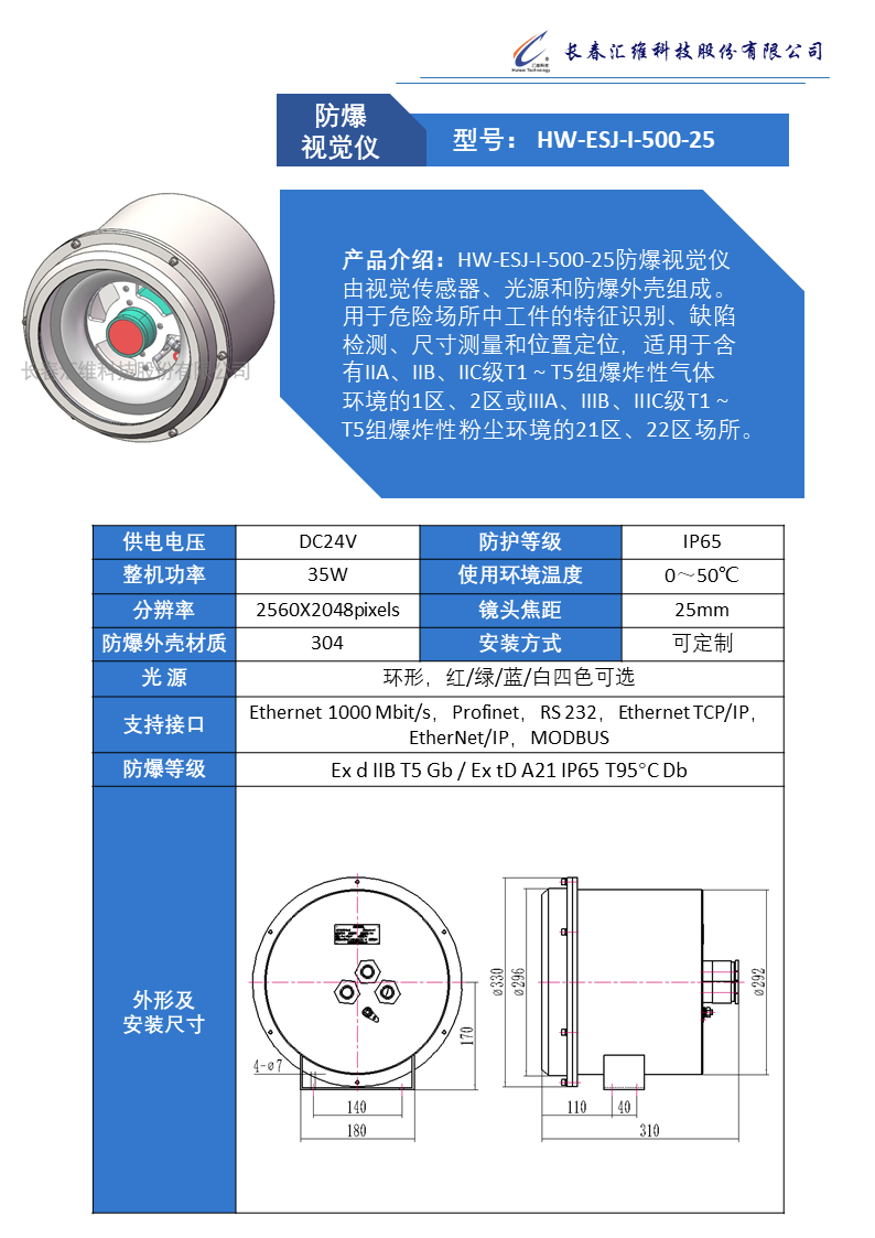 防爆視覺儀